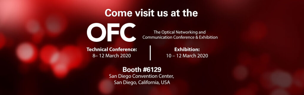 XENOptics Launching XSOS at OFC 2020 (San Diego Convention Centre) 10-12 March