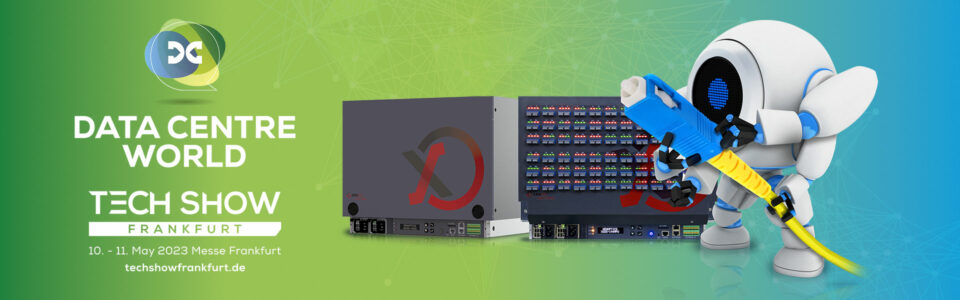 See the XSOS Robot at DCW, 10-11 May Visit us at Data Center World Stand B090, Messe Frankfurt