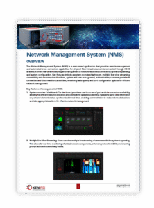 XENOPtics NMS Information Brochure