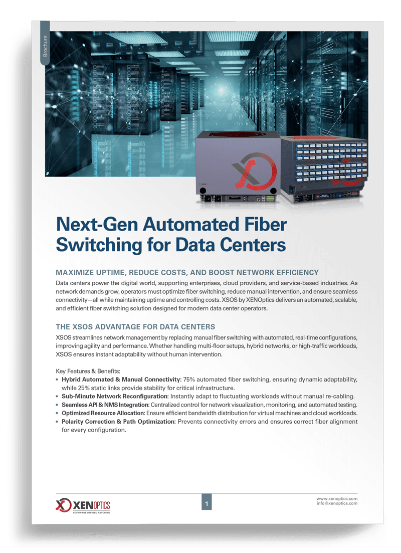 XSOS for Data Center Operators 