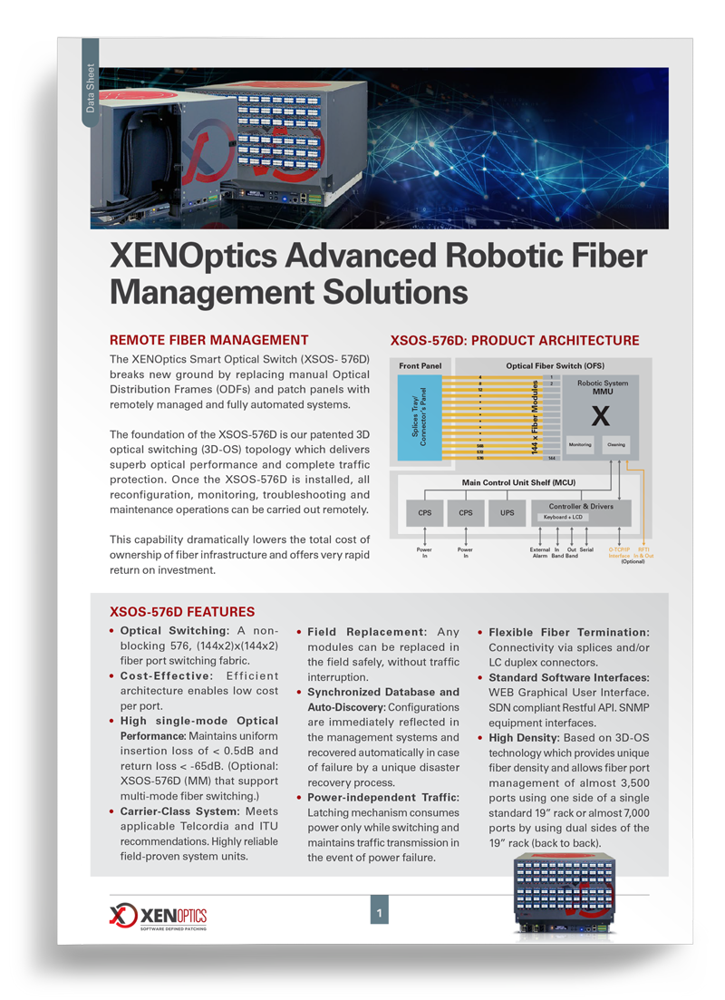 XENOptics XSOS NMS